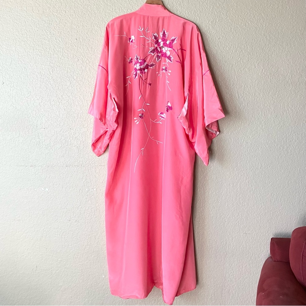 Pink Floral Kimono Made in Japan